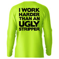 Work Harder - Hi-Visibility UPF 50 Long Sleeve Sun Shirt by Armed American Supply