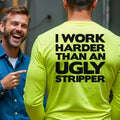 Work Harder - Long Sleeve Hi-Vis T-Shirt by Armed American Supply