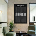 Work Harder Motivational Wall Sign by Tailored Canvases
