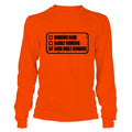 Working Hard - Long Sleeve T-Shirt by Armed American Supply