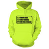 Working Hard - Safety Yellow Hoodie