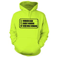 Working Hard - Safety Yellow Hoodie by Armed American Supply