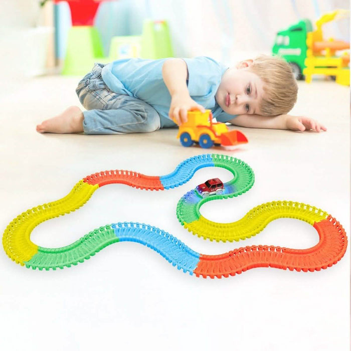 World Tech Toys Galaxy Flex-Track with LED Car by DailySale