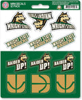 Wright State University Raiders 12-Piece Mini Decal Sticker Set, 5x6 Inch Sheet, Gift for football fans for any hard surfaces around home, automotive, personal items by Fielders Choice