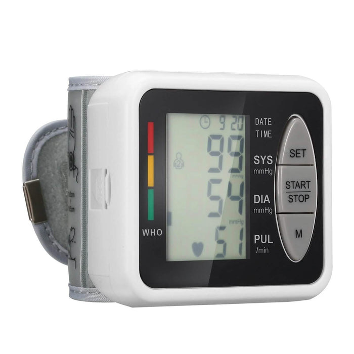 Wrist Electronic Sphygmomanometer Intelligent Electronic Blood Pressure Monitor by DailySale