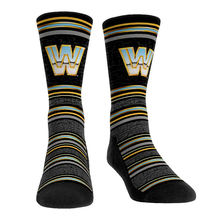 WWE Throwback Stripes by Rock 'Em Socks