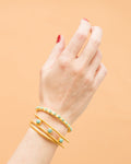 Studded Bangle by Christina Greene