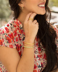 Studded Bangle by Christina Greene