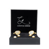 Men's Cufflink and Stud Set- Pearl
