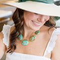 Statement Necklace - Turquoise by Christina Greene