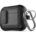 X-Armor for Airpods 3rd Generation Case with Locking Lid | Protective Carrying Pod with Carabiner Keychain (Airpods Gen 3) by DailySale