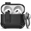 X-Armor for Airpods 3rd Generation Case with Locking Lid | Protective Carrying Pod with Carabiner Keychain (Airpods Gen 3) by DailySale