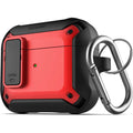 X-Armor for Airpods 3rd Generation Case with Locking Lid | Protective Carrying Pod with Carabiner Keychain (Airpods Gen 3) by DailySale