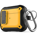 X-Armor for Airpods 3rd Generation Case with Locking Lid | Protective Carrying Pod with Carabiner Keychain (Airpods Gen 3) by DailySale