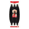 Outre X-Pression Twisted Up 3X Springy Afro Twist Crochet Braid 24", 2T1B/30K