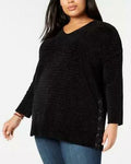 Style & Co Plus Size Chenille Tunic Sweater,Size 1X by Vanessa Jane