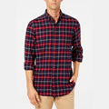 Club Room Mens Plaid Flannel Shirt by Vanessa Jane