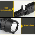 XANES 1102 L2 5Modes 1600 Lumens USB Rechargeable Camping Hunting LED Flashligh by DailySale