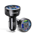 XIA LED 4 Port Rapid Car Charger by DailySale