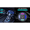 XIA LED 4 Port Rapid Car Charger by DailySale