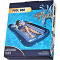 XL Floating Pool Bed, Inflatable Water Lounger Raft by DailySale