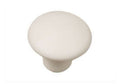 Laurey Ceramic Knobs 03982 1-3/8in Mesa Knob Parchment Matte Finished , 2 Pack by Vanessa Jane