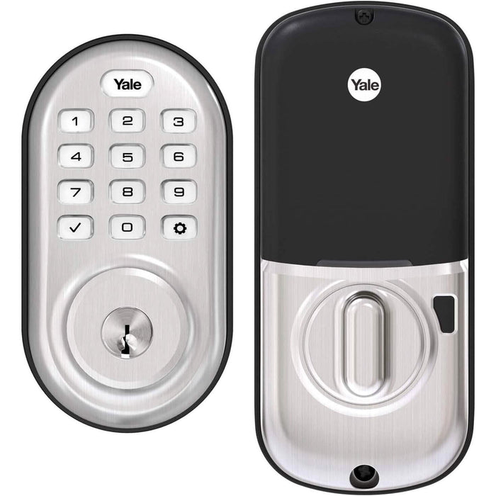 Yale Security Assure Keypad Door Lock Push Button YRD210-ZW-605 by DailySale