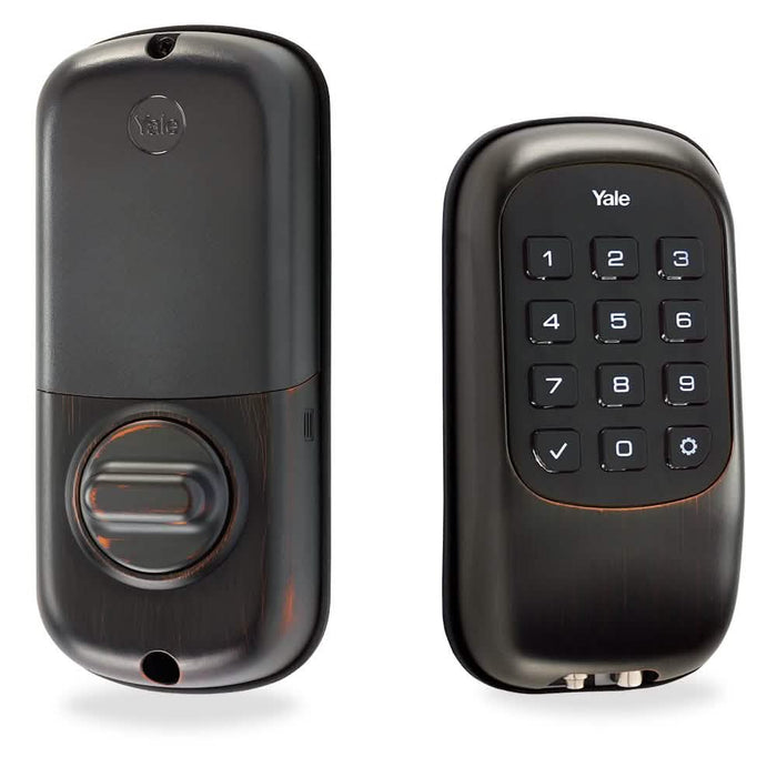 Yale YRD110ZW0BP Push Button Deadbolt Lock B1L YRD110-ZW-US with Z-Wave by DailySale