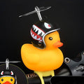 Yellow Little Duck Shape Bike Bell Bike Horn and Front Light by DailySale