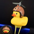 Yellow Little Duck Shape Bike Bell Bike Horn and Front Light by DailySale