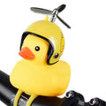 Yellow Little Duck Shape Bike Bell Bike Horn and Front Light by DailySale