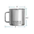 YETI Rambler 14 oz Stainless Steel Mug by DailySale