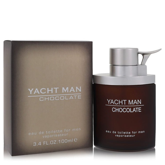 Yacht Man Chocolate by Myrurgia Eau De Toilette Spray 3.4 oz for Men by Avera Group