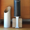 Yoga Mat Tube Floor Stand | White by Mache
