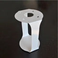 Yoga Mat Tube Floor Stand | White by Mache