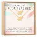 Yoga Teacher Necklace, Multiple Styles Jewelry by Dear Ava