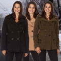 Yoki Women's Leopard Faux Fur Hooded Fleece Coat by DailySale