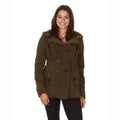 Yoki Women's Leopard Faux Fur Hooded Fleece Coat by DailySale
