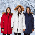 Yoki Women's Mid Length Hooded Puffy Coat by DailySale
