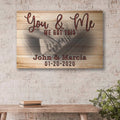 You and Me We Got This Couple Piano Sign by Tailored Canvases