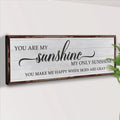 You Are My Sunshine Sign IV by Tailored Canvases