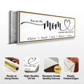 You Are The Mom Everyone Wishes They Had Sign by Tailored Canvases