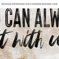 You Can Totally Sit With Us Sign II by Tailored Canvases