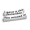 You Missed It - Hard Hat Decal