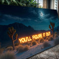 You'll Figure It Out Motivational Wall Sign by Tailored Canvases