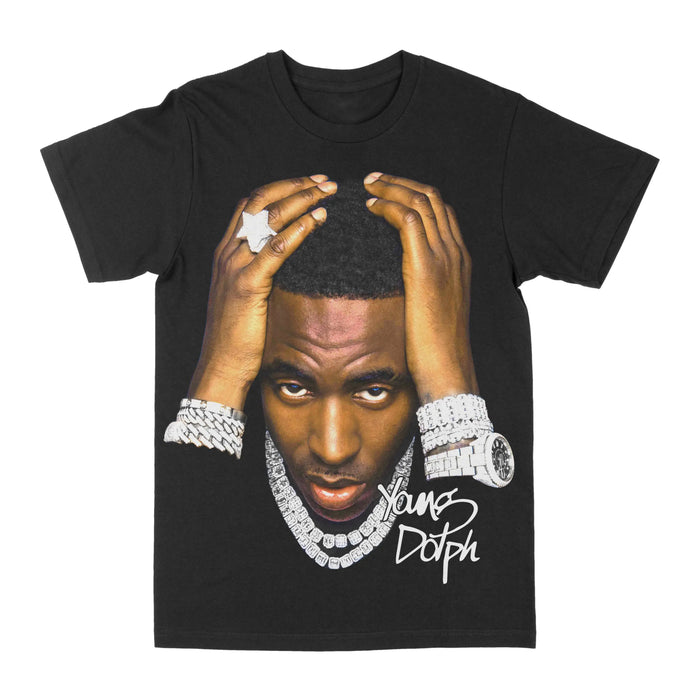Young Dolph "Big Face" Graphic Tee by Obsessed with graphic tees