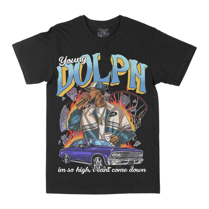 Young Dolph "Come Down" Graphic Tee by Obsessed with graphic tees