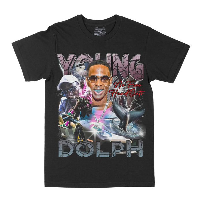 Young Dolph "Hand Outs" Graphic Tee by Obsessed with graphic tees