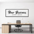 Your Business Location Sign by Tailored Canvases