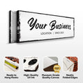 Your Business Location Sign by Tailored Canvases